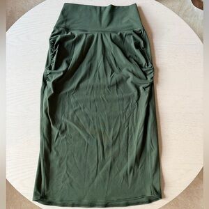 Athleta Olive Skirt